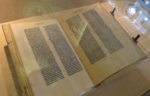 The Big Show in Washington: Trump's Supreme Court Pick Gutenberg Bible 300x191 - The Big Show in Washington: Trump's Supreme Court Pick
