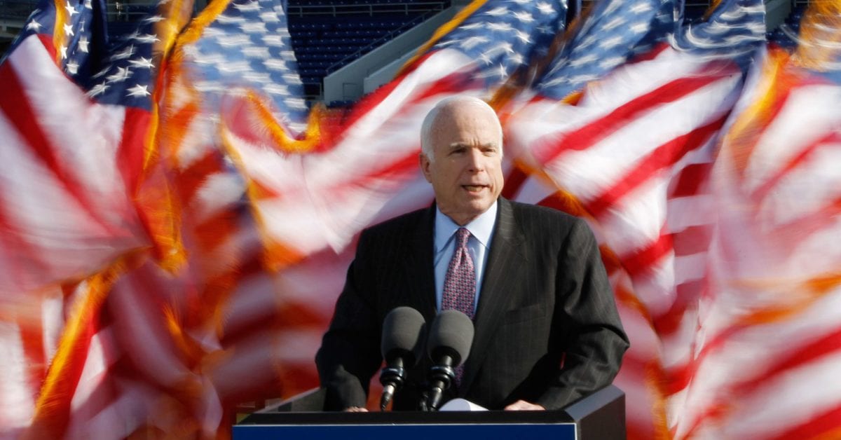 104746921 RTR1Z14E.1910x1000 1200x628 - Senator John McCain's Courage Provides Lesson for Democrats