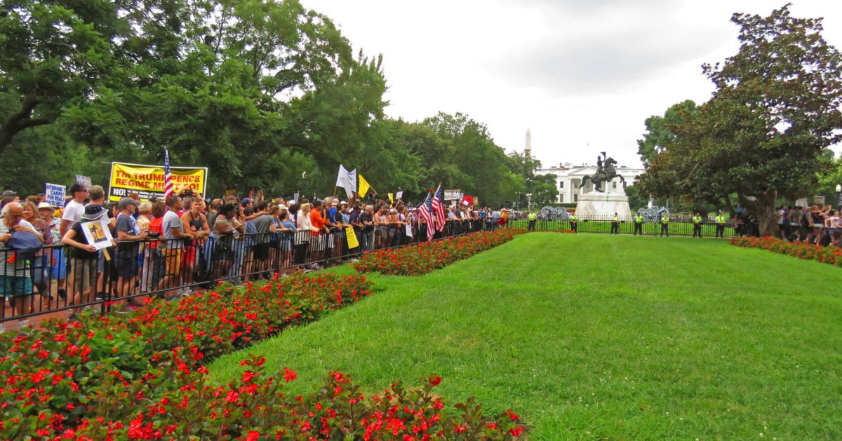 Nazi Rally81218h 1200x629 - Neo-Nazis Vastly Outnumbered by Anti-Racist Protesters in DC Rally and March