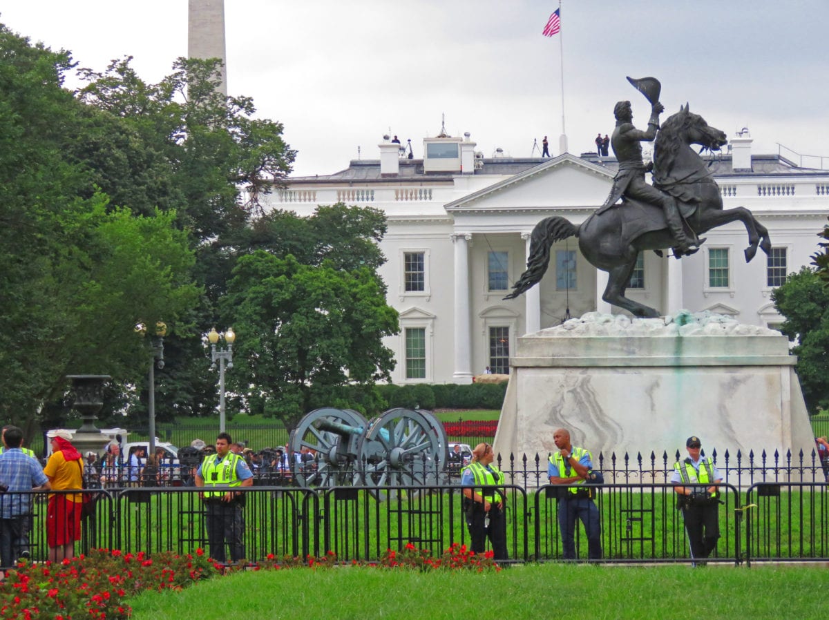 Nazi Rally81218i 1200x898 - Neo-Nazis Vastly Outnumbered by Anti-Racist Protesters in DC Rally and March