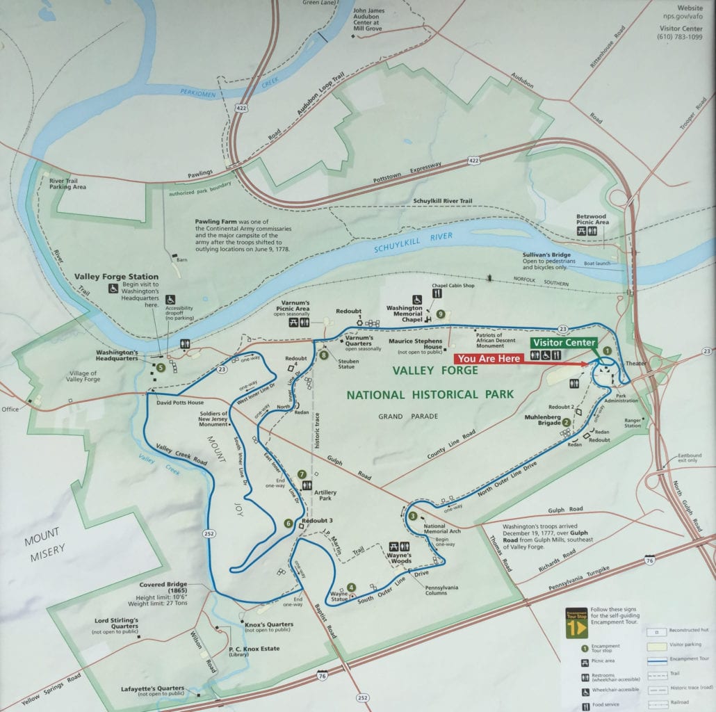 Valley Forge map1ajpg 1030x1024 - Perhaps Can We Learn to Save Democracy from the Experience at Valley Forge