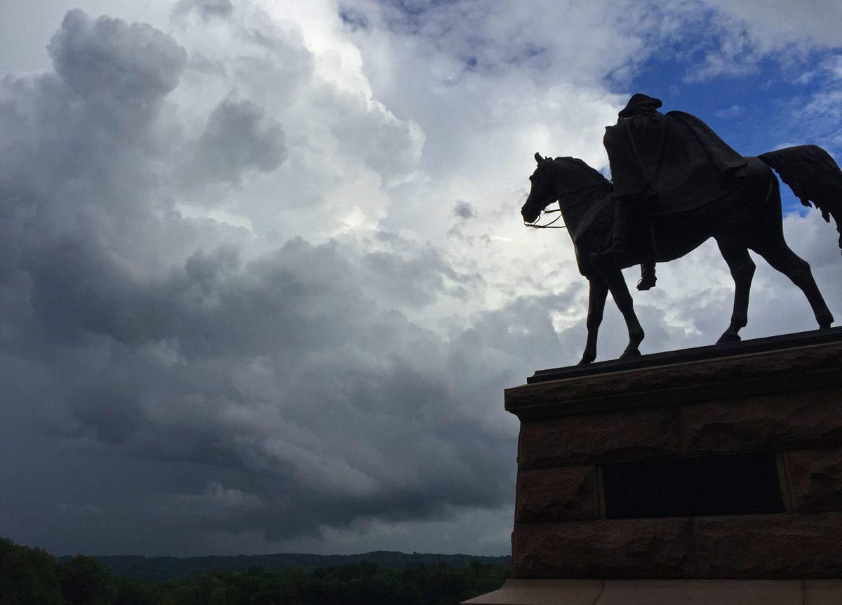 Wayne statue1a 1200x862 - Perhaps Can We Learn to Save Democracy from the Experience at Valley Forge