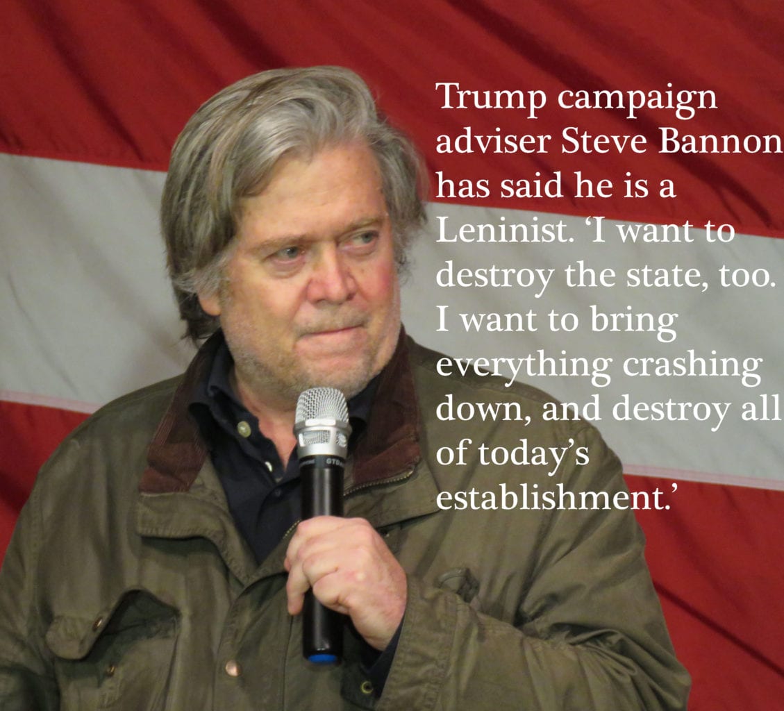 Steve Bannon Fairhope3c edited 1 1129x1024 - Outed: Neo-Nazi Admits Republicans Are Out to 'Destroy Democracy' at C-PAC Conference