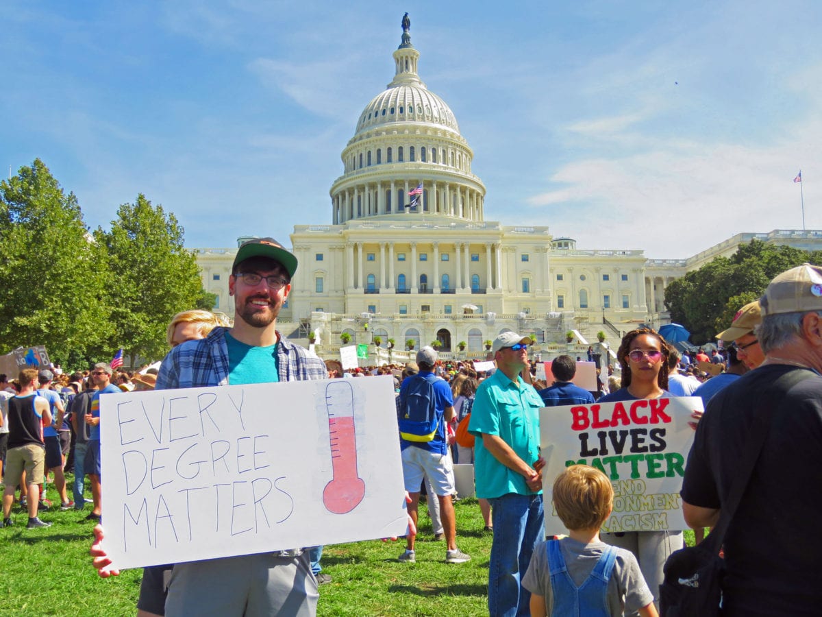 Climate StrikeDC6f 1200x900 - Summer 2023 Ranks as the Hottest on Record 'By a Large Margin'