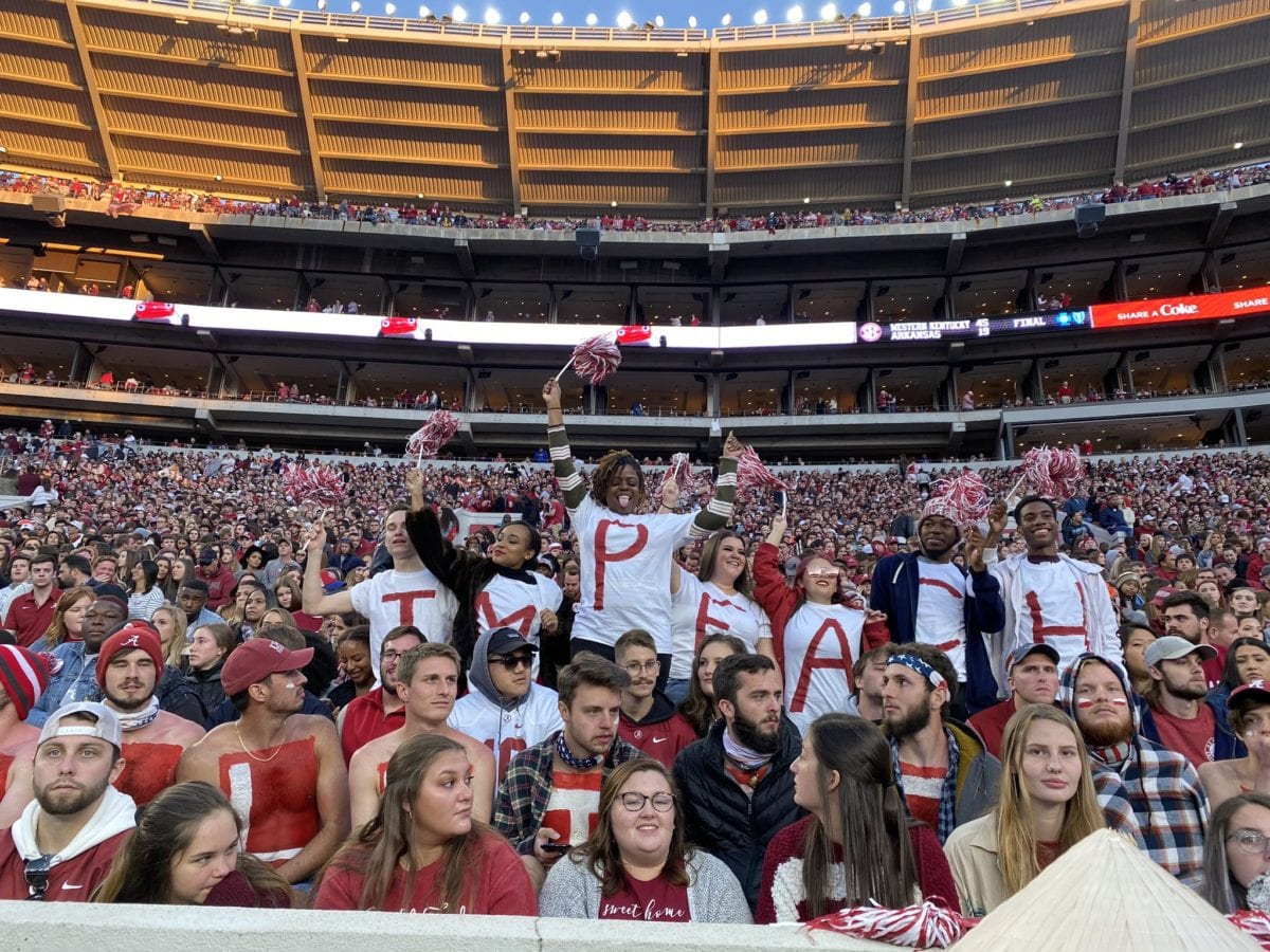 Trump the Scoundrel Abuses Presidential Privilege by Using the Alabama-LSU Football Game as a Campaign Stop RollTide Impeach Trump 1200x900 - Trump the Scoundrel Abuses Presidential Privilege by Using the Alabama-LSU Football Game as a Campaign Stop