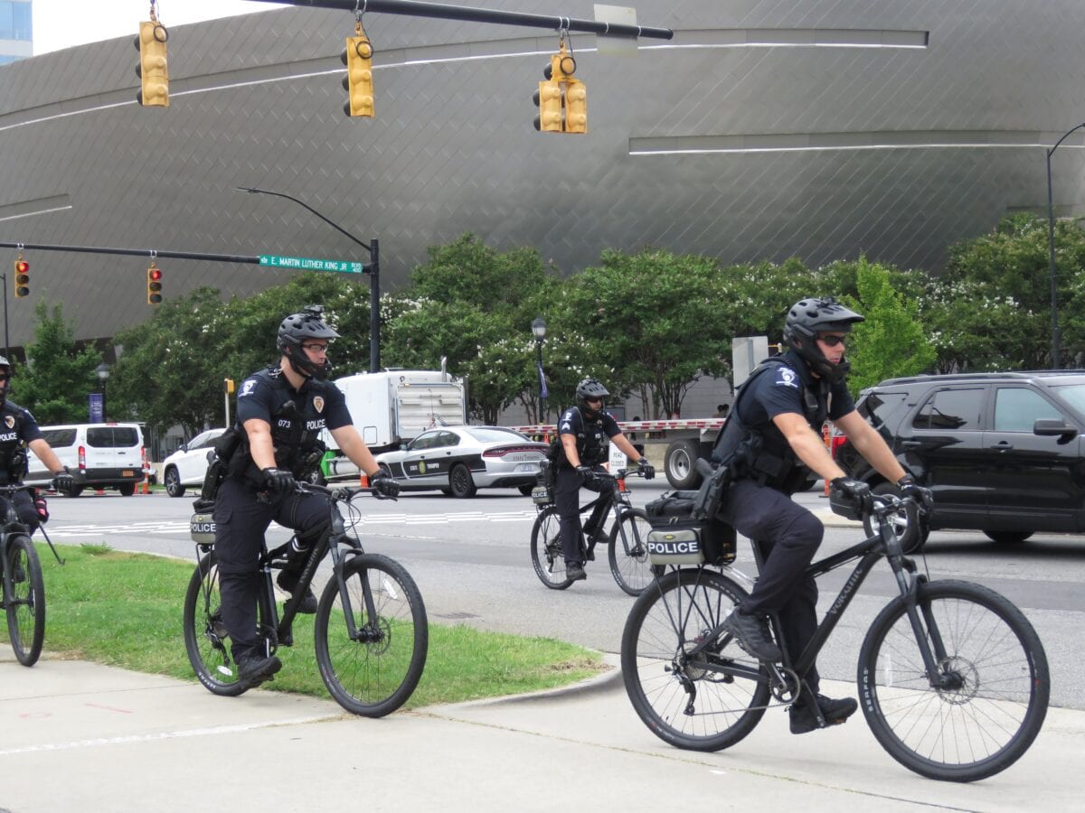 BikeCopsCharlotte1a 1 1200x900 - The Republican National Convention in Charlotte North Carolina was a Dud