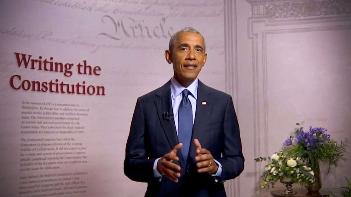 President Obama Speaks on Existential Threats to Democracy from Independence Hall GettyImages 1267243257.8 - President Obama Speaks on Existential Threats to Democracy from Independence Hall
