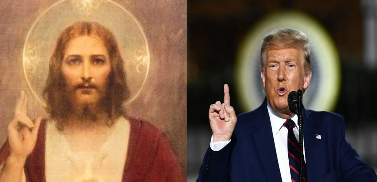 Jesus Trump halo 1200x579 - Dumb is the New Smart, and Smart is the New Dumb