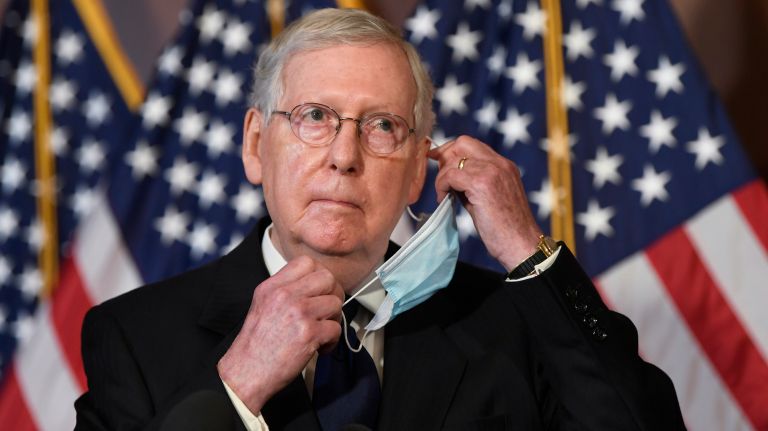 MitchMcConnell2b - Senator Doug Jones of Alabama Leads Call for Majority Leader Mitch McConnell to Bring the Senate Back to Work to Reach Bipartisan Deal on Coronavirus Economic Relief