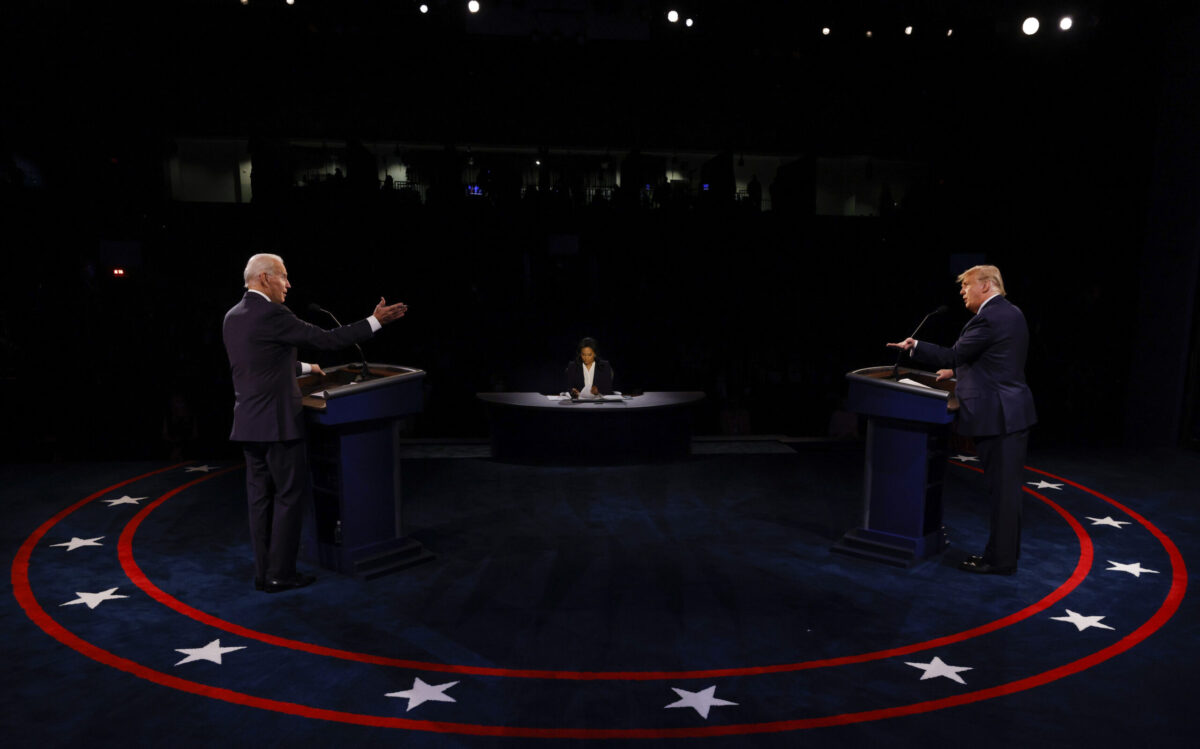 A Majority of Americans Say Joe Biden Won Final Presidential Debate Over Trump Final debate GettyImages 1229229517 scaled 1 1200x749 - A Majority of Americans Say Joe Biden Won Final Presidential Debate Over Trump