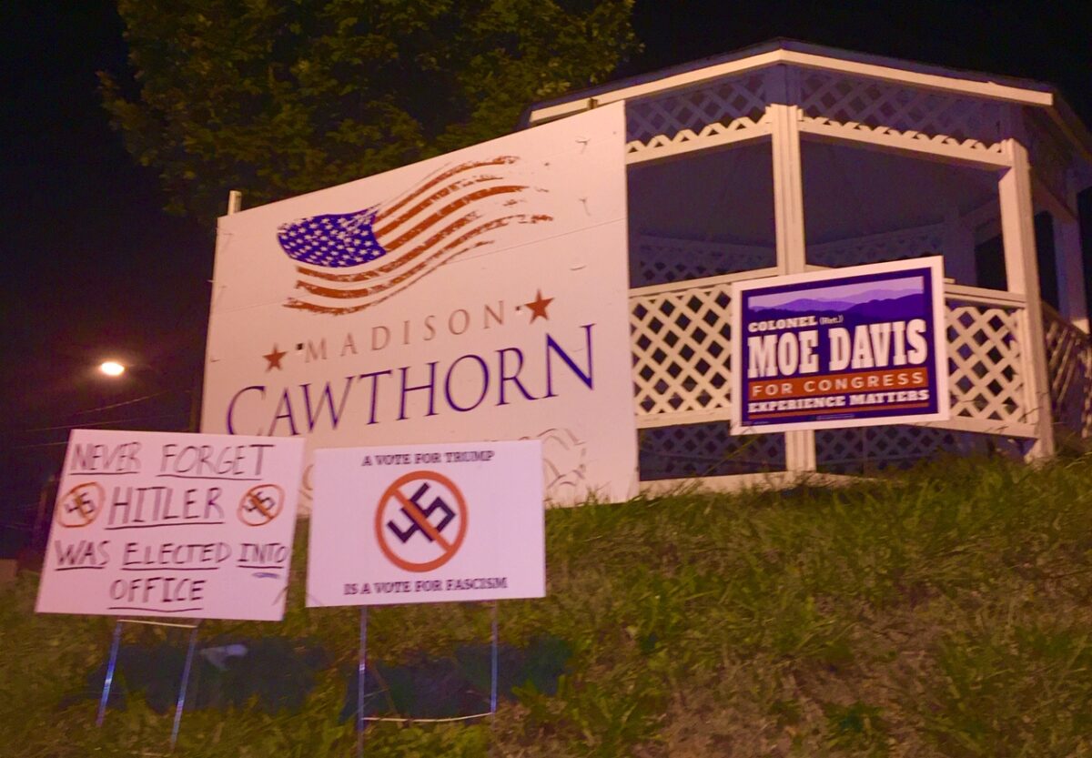 IMG 8104 1200x833 - White Supremacy Rises as a Political Factor in West North Carolina Congressional Race:  A Microcosm of a Nation Divided
