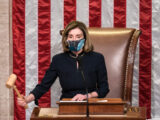 Nancy Pelisi mask impeachment2 160x120 - U.S. House Votes to Impeach Trump Again for Inciting Violent Insurrection