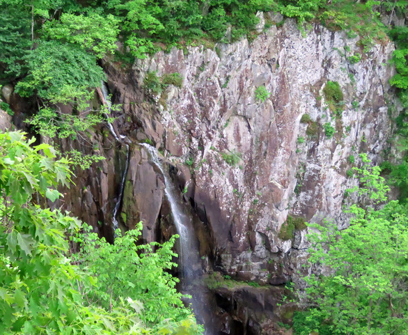 Camping and Hiking in Shenandoah National Park in Virginia Mathews Arm waterfall1a - Camping and Hiking in Shenandoah National Park in Virginia