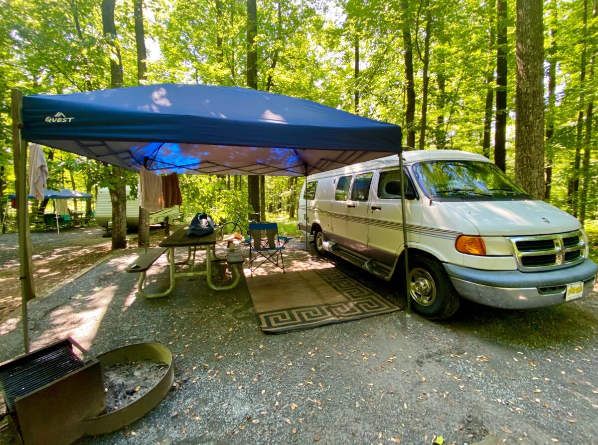 IMG 9310 1200x893 - Camping in the Eastern United States: Planning for Human Survival Here