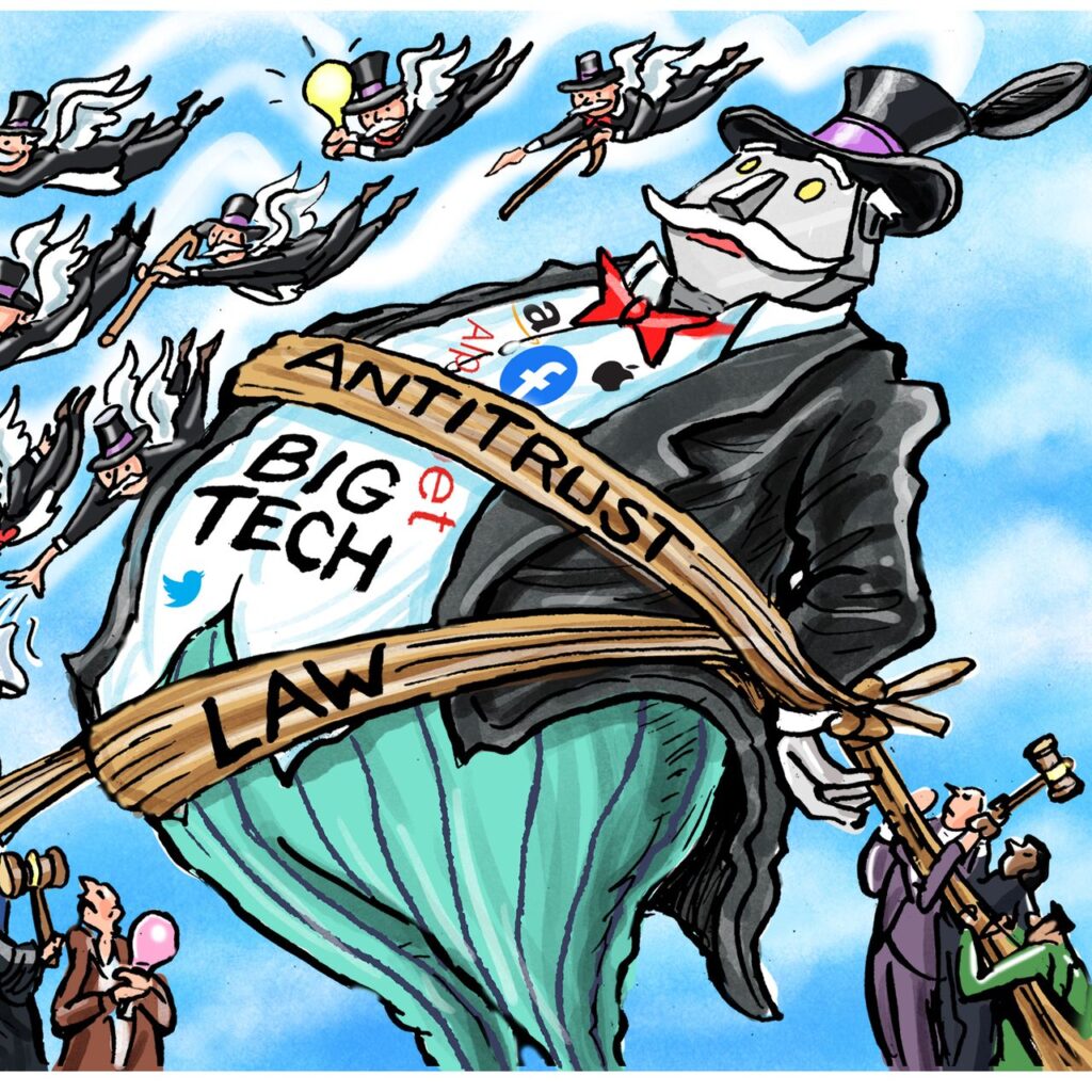 antitrust bigtech 1024x1024 - As Congress Takes on Big Tech with Antitrust Legislation, Are Members Asking the Right Questions?