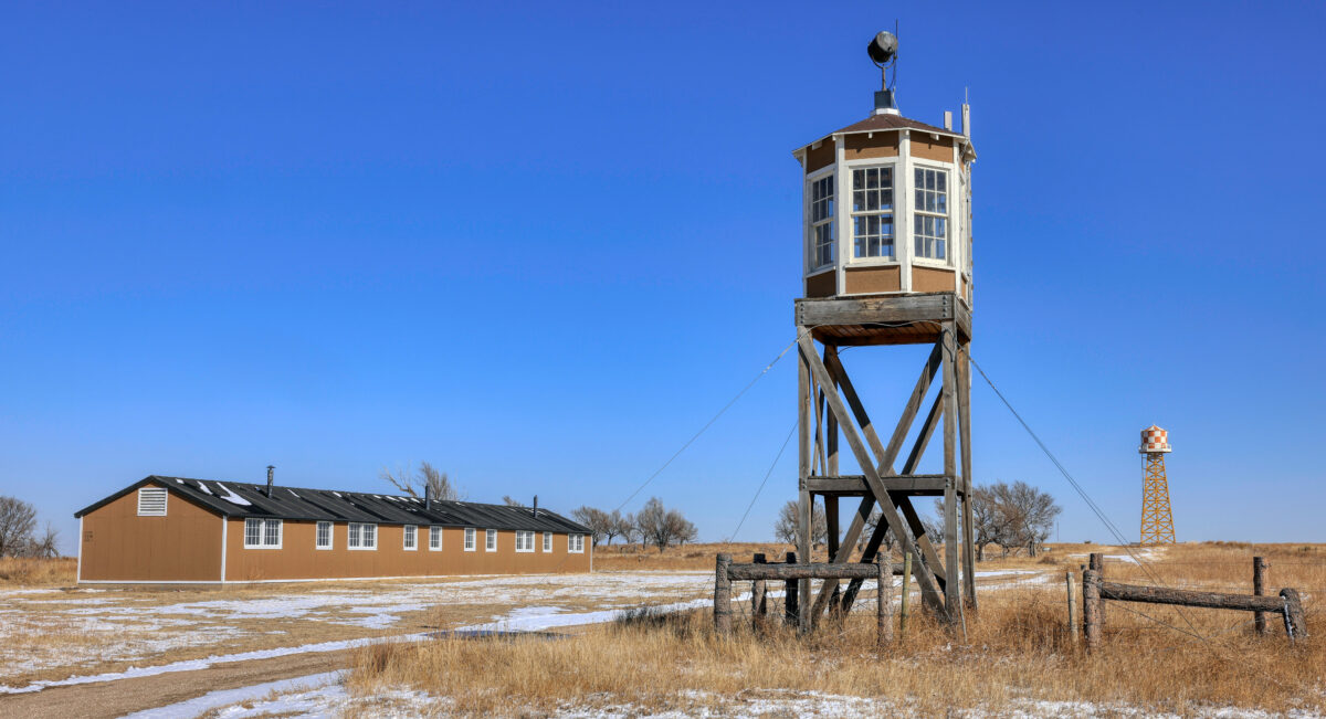 Amache Barracks Guard Tower and Water Tower 1 1200x651 - President Biden Designates Amache National Historic Site as America’s Newest National Park