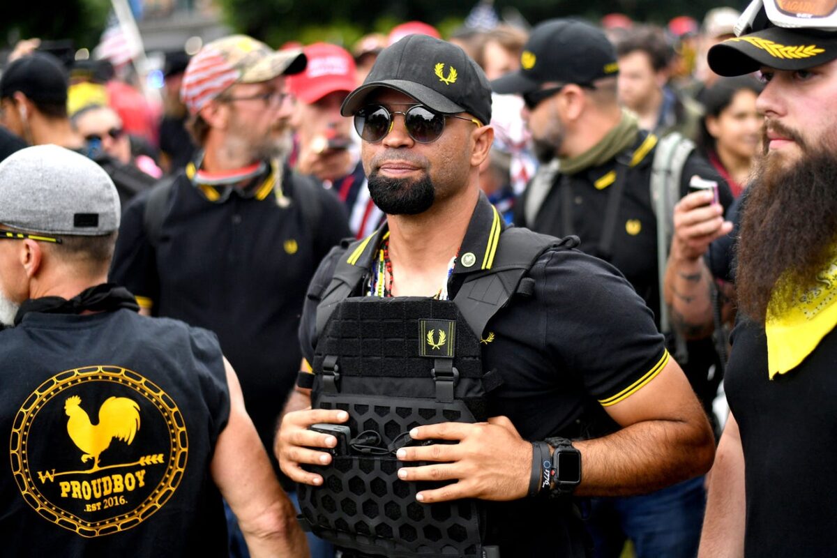 EnriqueTarrio 1200x800 - Proud Boys Leader Enrique Tarrio Sentenced to 22 Years in Prison for Seditious Conspiracy