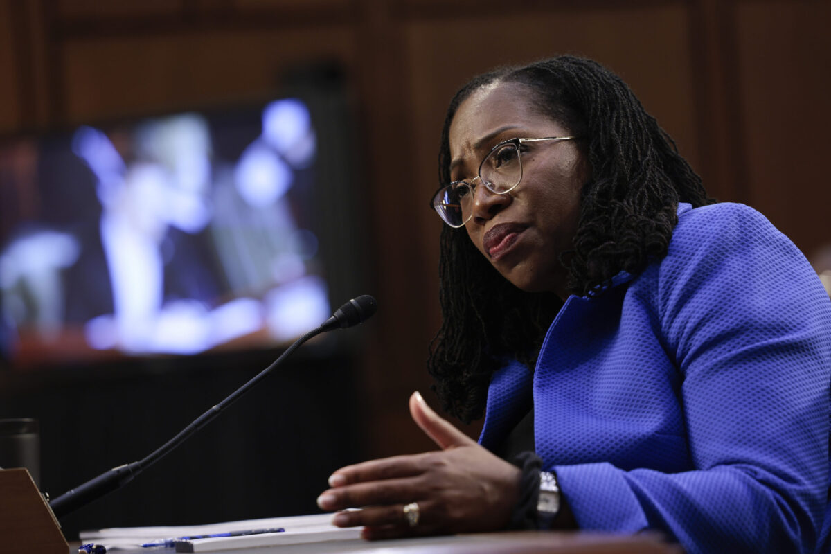 KBJ confirmation hearing 1 1200x800 - Conservative Voter Opposition to Judge Jackson Ticks Up After Supreme Court Hearing