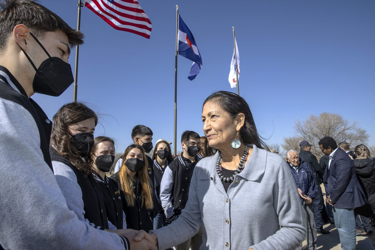 SecretaryDeb Haaland Amanche 1200x800 - President Biden Designates Amache National Historic Site as America&rsquo;s Newest National Park