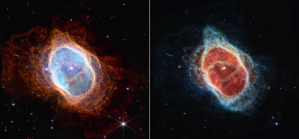 Webb Telescope Reveals a New Vision of an Ancient Universe - But Will the Images Hold the Power to Change Us? main image stellar death s ring miri nircam sidebyside 1280 - Webb Telescope Reveals a New Vision of an Ancient Universe - But Will the Images Hold the Power to Change Us?