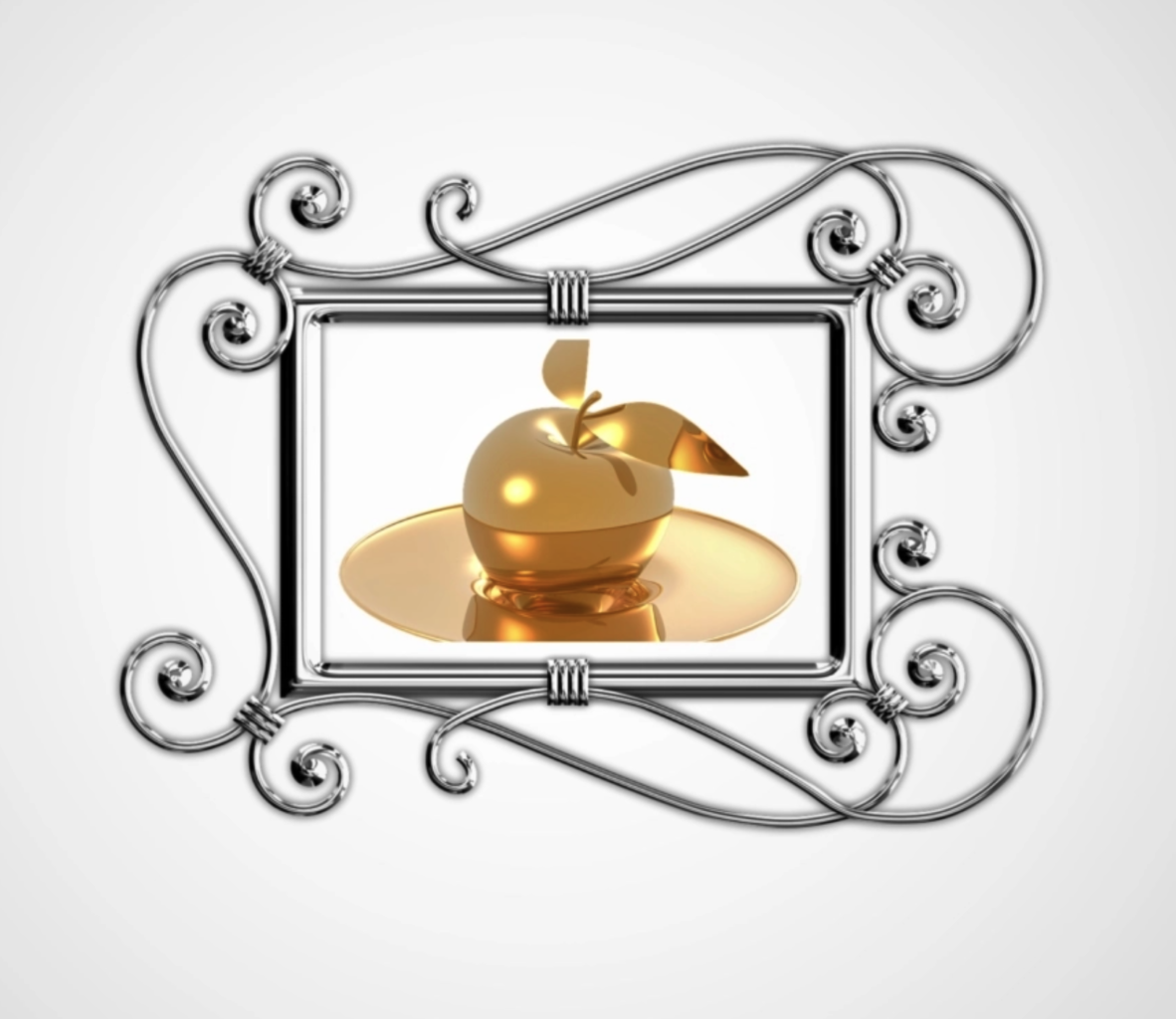 silver frame gold apple 1182x1024 - Democracy is the Silver Frame Upon Which the Golden Apple of Democracy Rests
