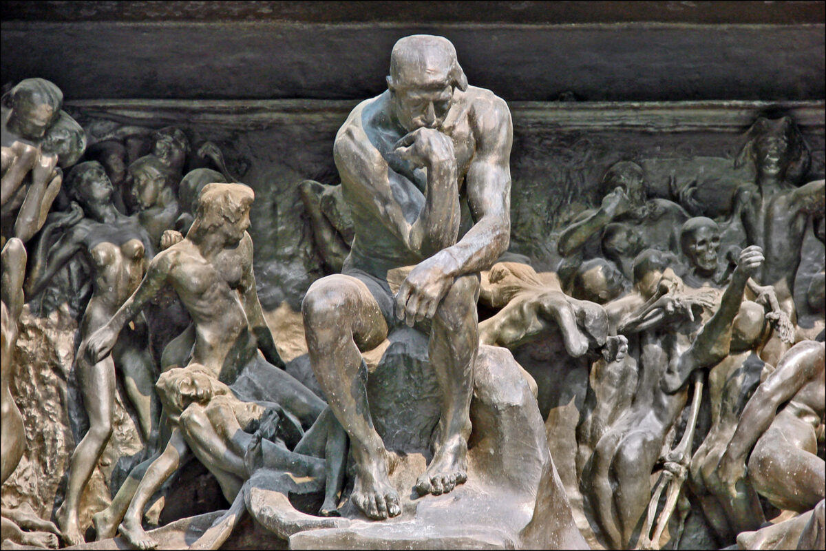 Le penseur de la Porte de lEnfer musee Rodin 4528252054 1200x800 - We Think Therefore We Win