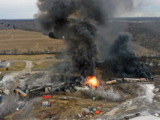 OhioTrainDerails 160x120 - Canadian Tar Sands Crude Oil Threatens to Flood the Gulf Coast by Rail