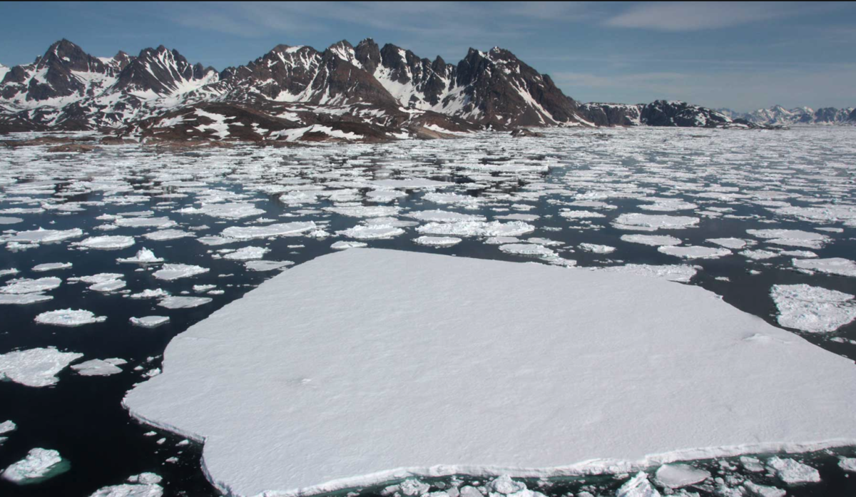 fractured ice 1 1200x697 - Global Warming's Effects Have Begun: Only 60 Percent of Americans Believe It