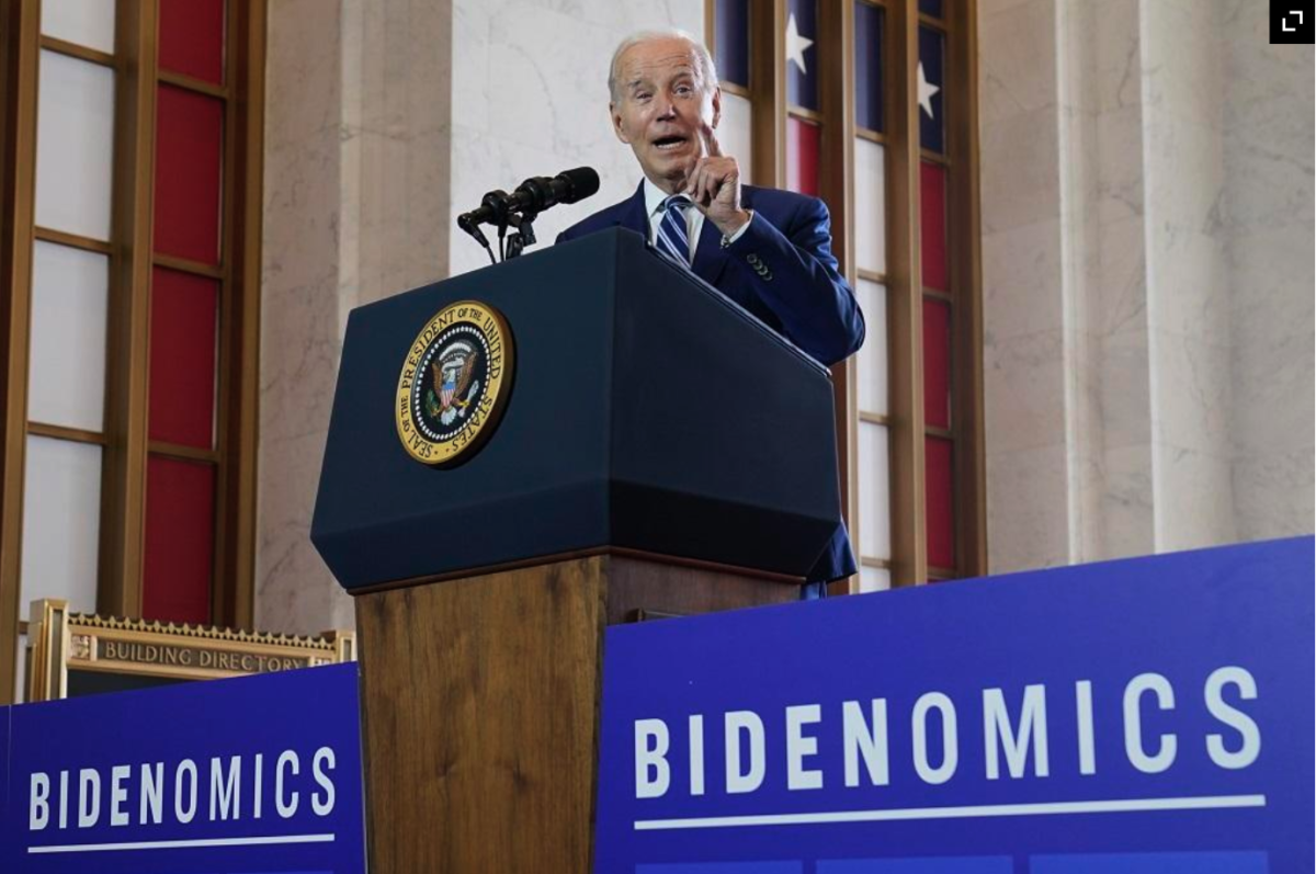 President Joe Biden Bideneconomics 2 1200x797 - President Joe Biden Leads All Republican Contenders in Early Presidential Polls