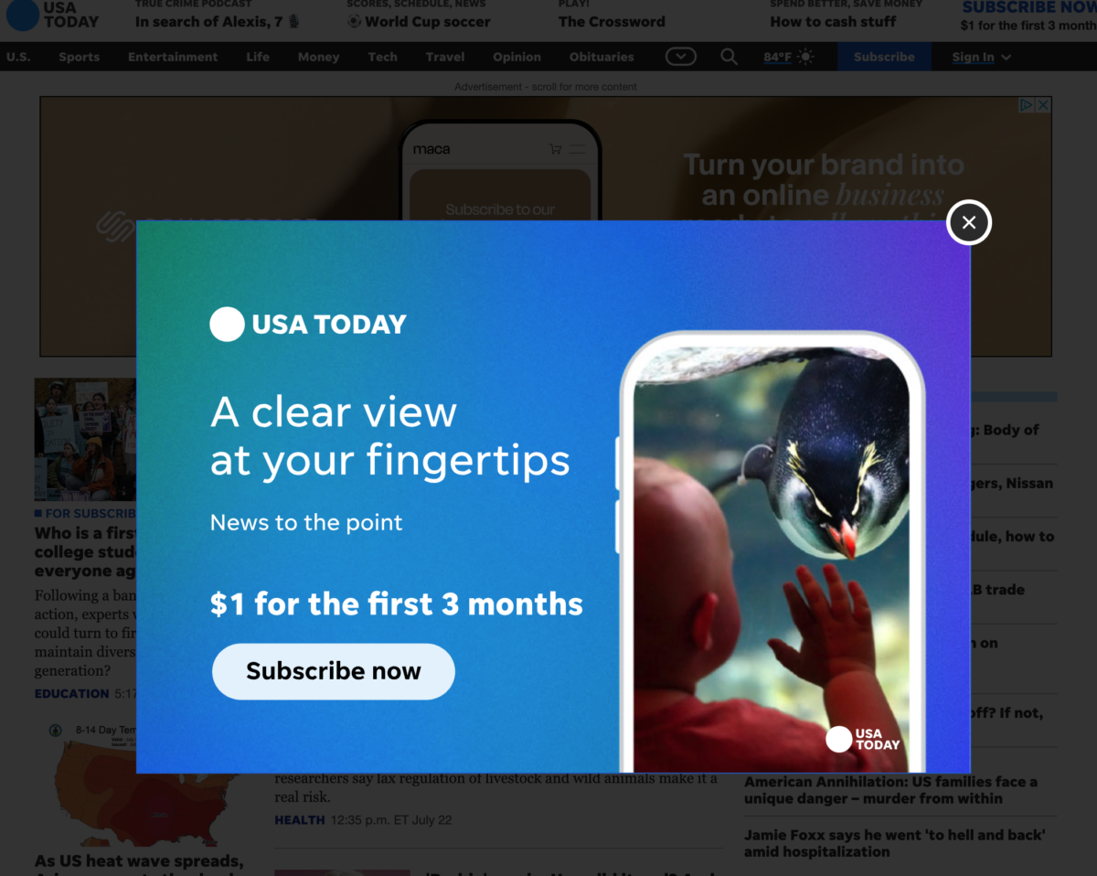 USAToday popup 3 1200x958 - The State of the News Media and What That Means for Democracy