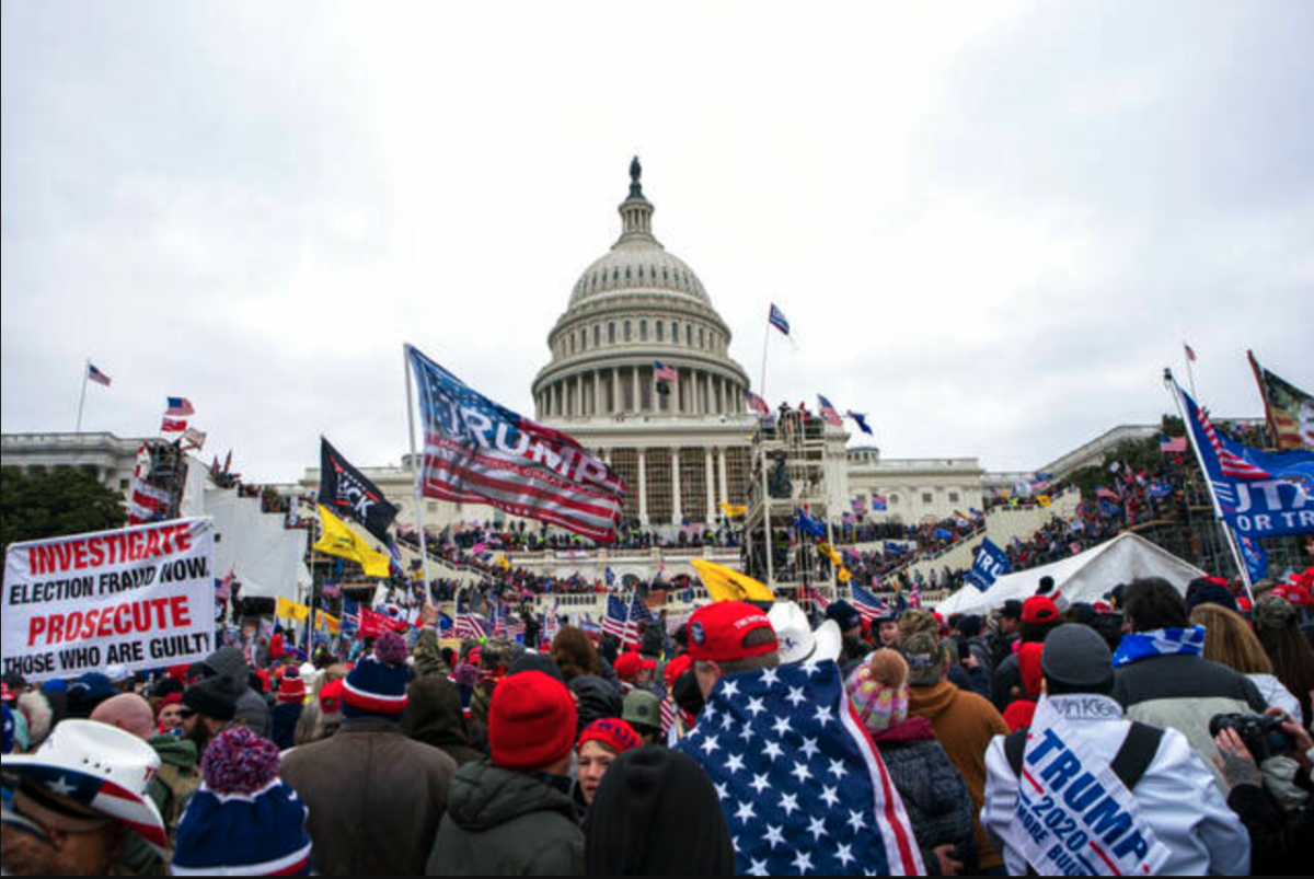 USCapitol UnderAttack23d 1200x803 - Two More Trump Supporters from Southern States Arrested on Felony Charges For Actions During Jan. 6 Capitol Attack