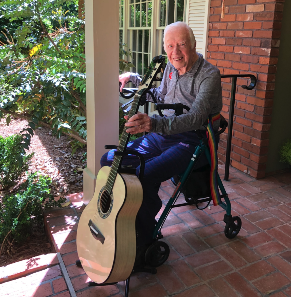 Everybody Knows the Dice Are Loaded, the Wars Will Never End Jimmy Carter guitar 1002x1024 - Everybody Knows the Dice Are Loaded, the Wars Will Never End