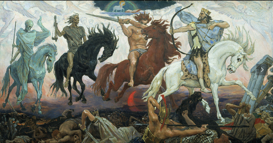 Capitalizing on End Times Apocalyptic Conspiracy Theories Four Horses Apocalypse2024 - Capitalizing on End Times Apocalyptic Conspiracy Theories
