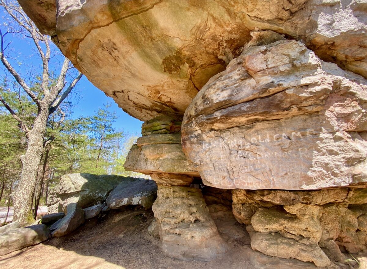 Camping, Hiking and Rock Climbing at Cherokee Rock Village IMG 6231 1200x881 - Camping, Hiking and Rock Climbing at Cherokee Rock Village