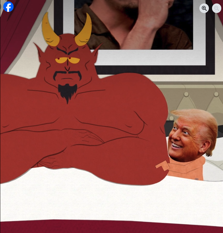 Roll Over Ed Murrow: Make Way for Fox News Two on CBS SouthPark TrumpinBedwithSatan - Roll Over Ed Murrow: Make Way for Fox News Two on CBS