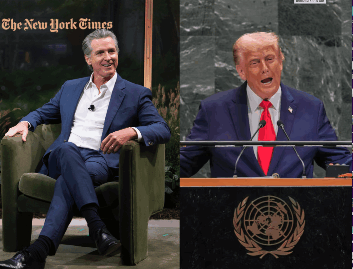 Newsom Trump1a 1200x917 - Trump to Democrats and Americans on Government Shutdown: 'Go Fuck Yourself'