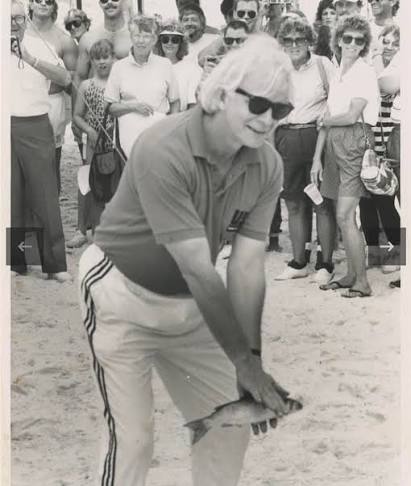 Those Were the Days My Friend: Flora-Bama Lounge Owner Pat McClellan Dies KennySnakeStabler MulletToss1a - Those Were the Days My Friend: Flora-Bama Lounge Owner Pat McClellan Dies