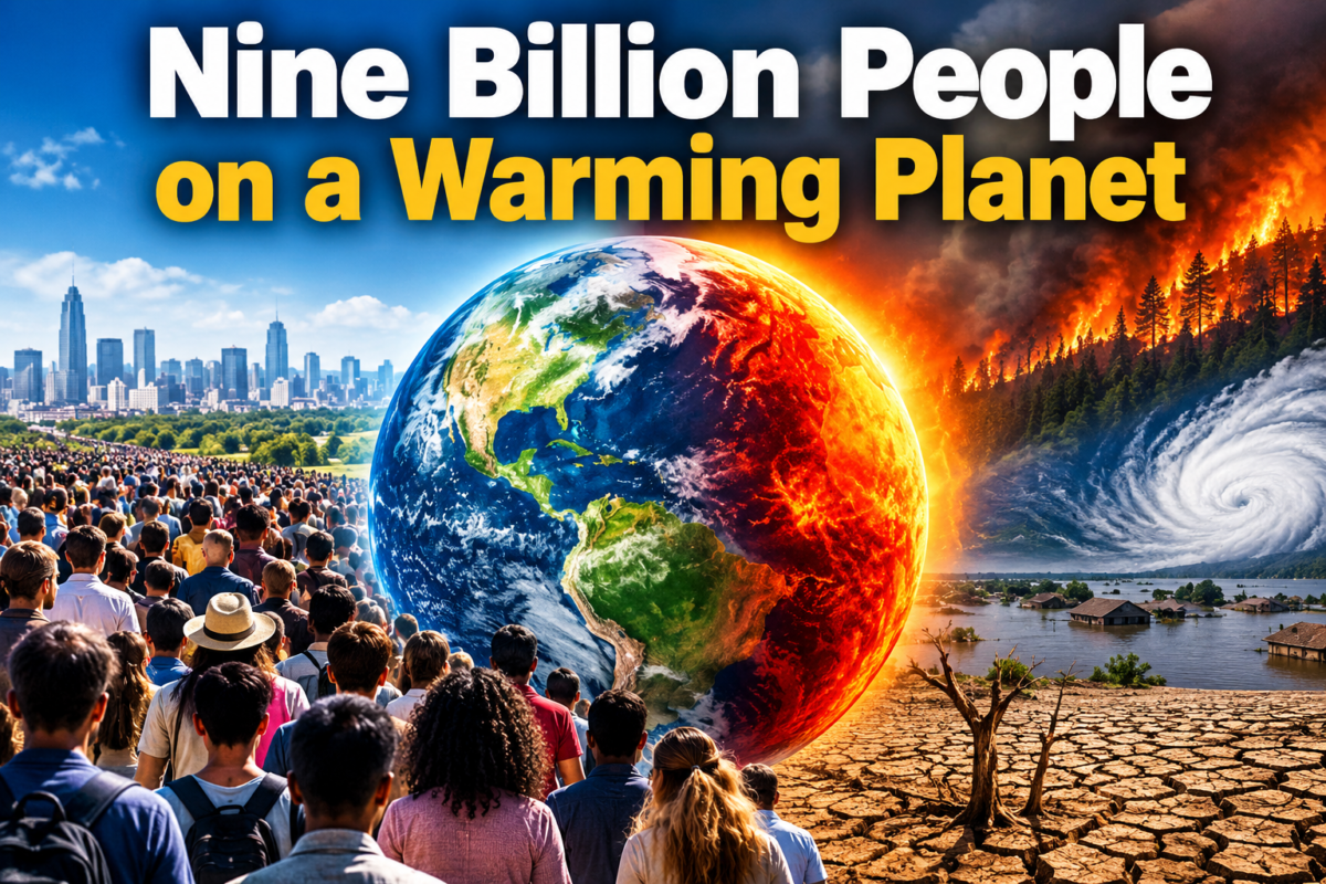 NineBillionPeople.WarmPlanet 1200x800 - Part V - Nine Billion People on a Warming Planet: Humanity&rsquo;s Next Great Test