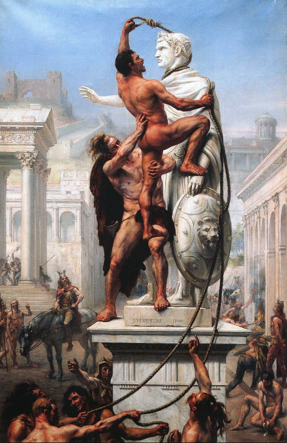 The Trump Dividend and the Bribe of Gold by Roman Emperor Commodus as the Roman Empire Falls SackofRome - The Trump Dividend and the Bribe of Gold by Roman Emperor Commodus as the Roman Empire Falls