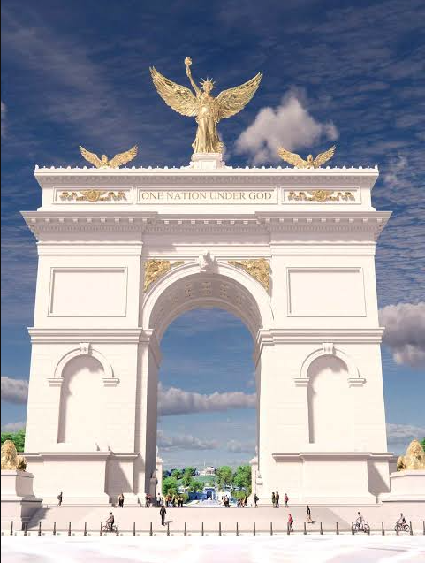 The Trump Dividend and the Bribe of Gold by Roman Emperor Commodus as the Roman Empire Falls TriumphalArch - The Trump Dividend and the Bribe of Gold by Roman Emperor Commodus as the Roman Empire Falls